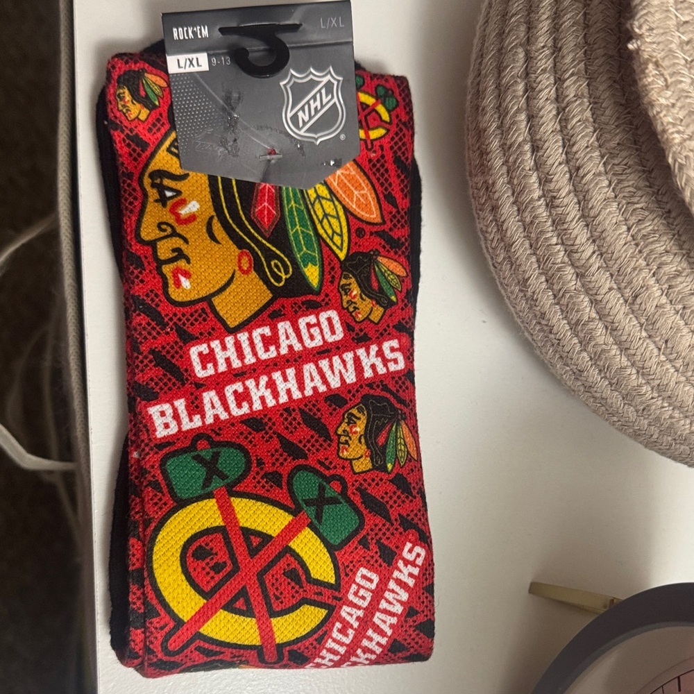 Chicago Blackhawks socks